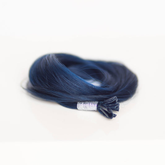 K-Tips 18” 10 grams (10 Pack) Professional Hair Extensions VIVIDS #45/52 VIVID Navy by Martha Nicola