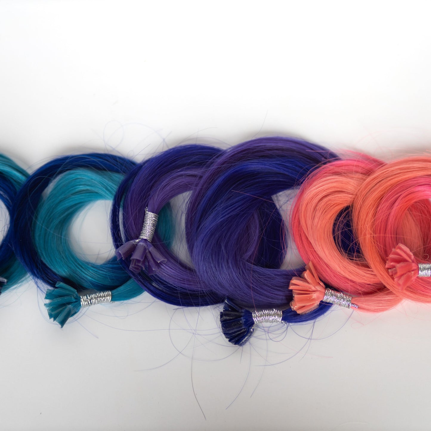 K-Tips 18” 10 grams (10 Pack) Professional Hair Extensions VIVIDS #54/36 Ombré Dark Pink (dark pink on top to light on bottom) by Garyn Santos