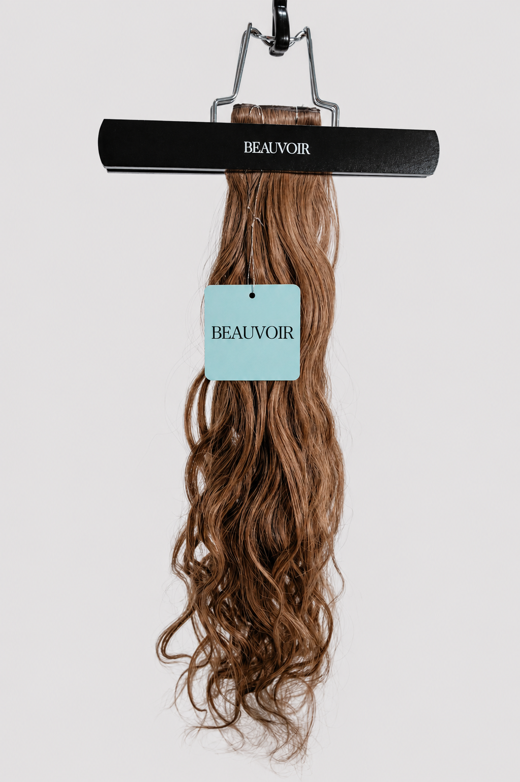 Butterfly Wave Texture Weft 24" 75g - #8 Whiskey Brown