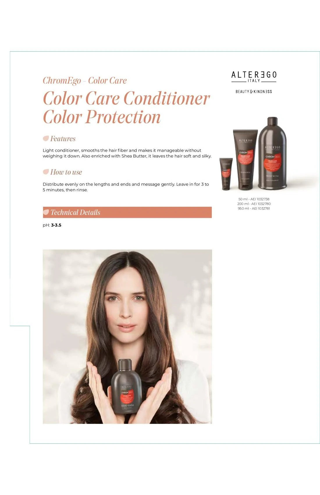 Alter Ego Italy ChromEgo — Color Care Conditioner / 200 ML / 6.76 oz