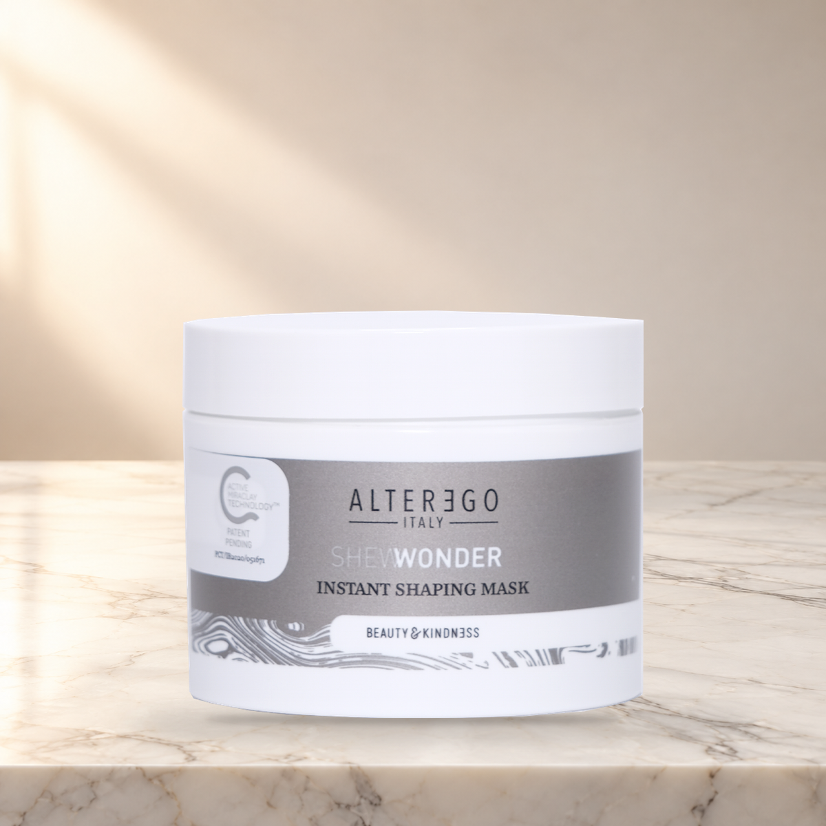 Alter Ego Italy She Wonder — She Wonder Instant Shaping Mask / 300 ML / 10.14 oz — product photo on marble countertop
