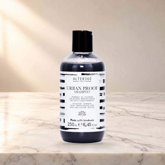 ALTER EGO ITALY - Urban Proof Collection - Urban Proof Shampoo — 250ml — product photo on marble countertop