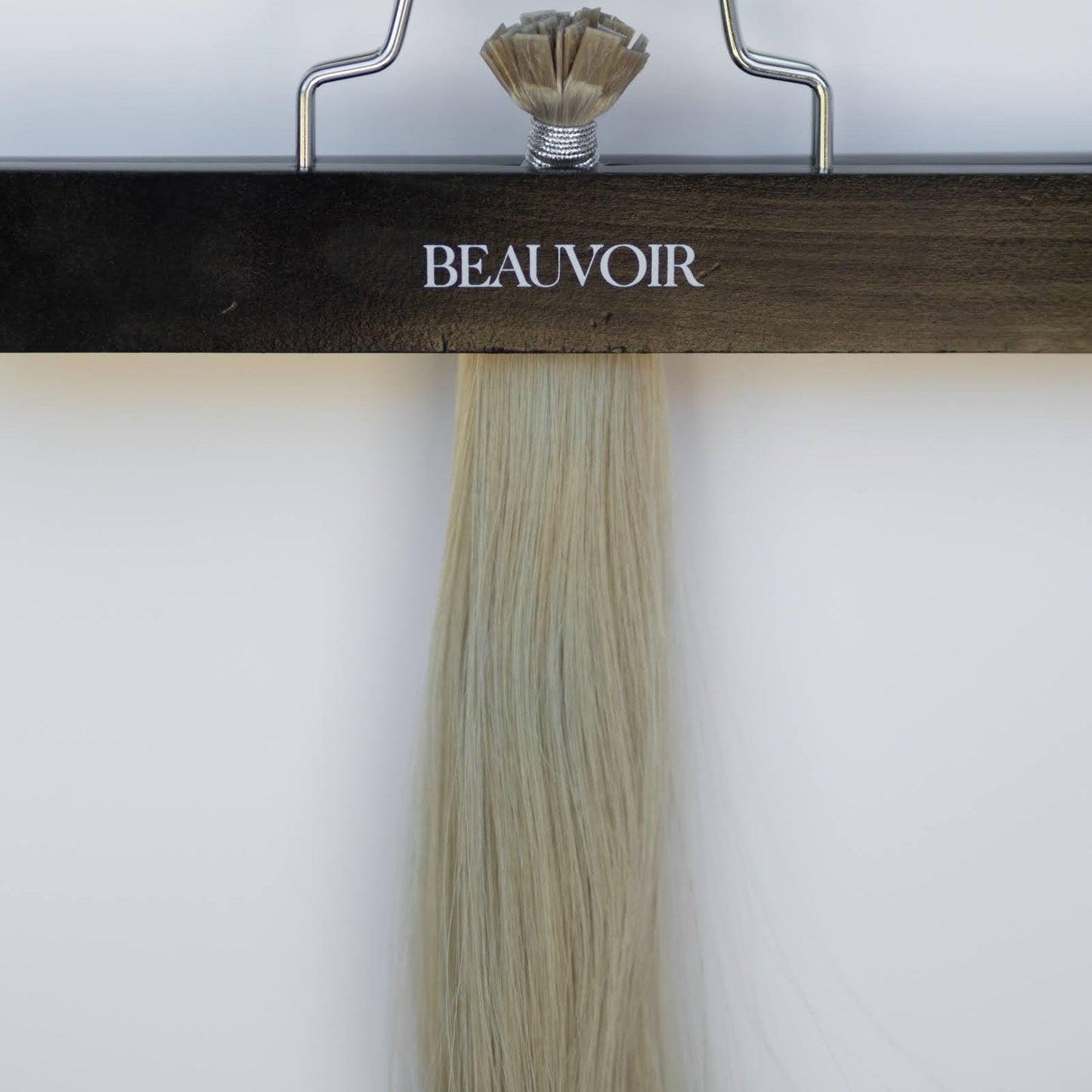 K-Tip 24" 25g Pro Blend Hair Extensions - #66 Pinot Grigio (aka Icy Silver)