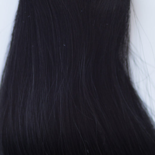 Butterfly Weft 16" 50g Pro Blend - #1 Noir (aka Jet Black)