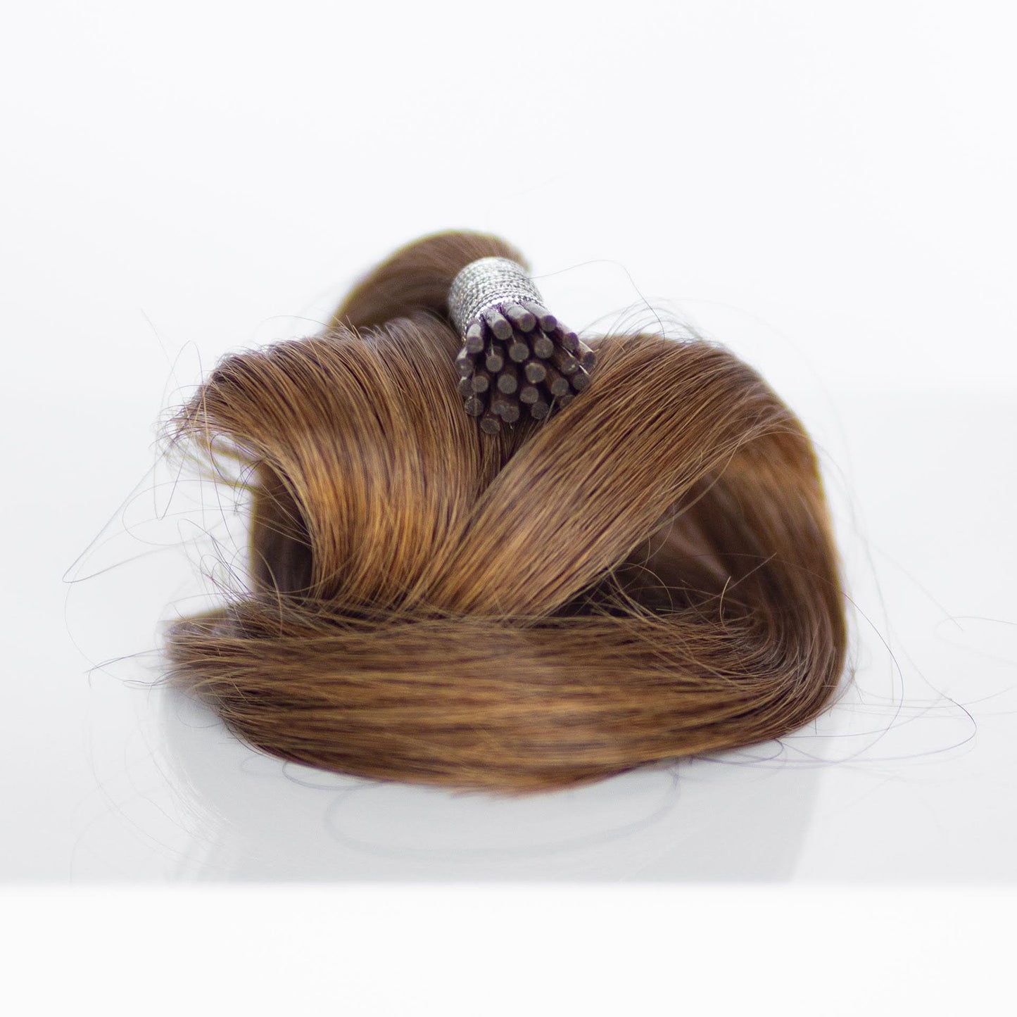 I-Tip 22" 25g Single Donor Virgin - #6 Cinnamon Brown (aka Chestnut Brown)
