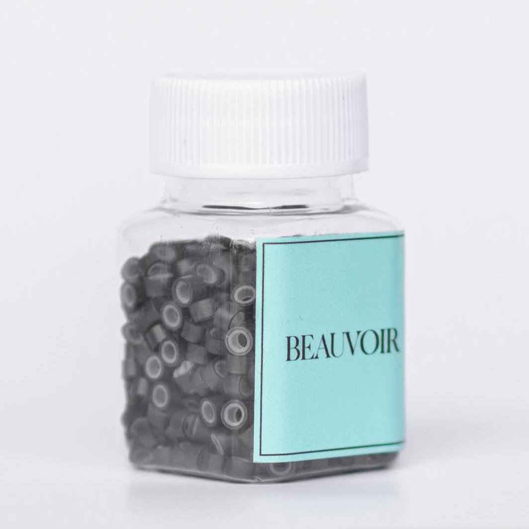 Sew-In Extension Beads - Aluminum Beads: Silicone Lined - 500 Count