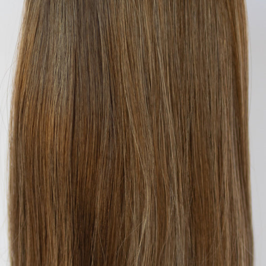 Genius (micro weft) Pro Blend 18" 68g  -  #512 Lone Star Brunette by Garyn Santos