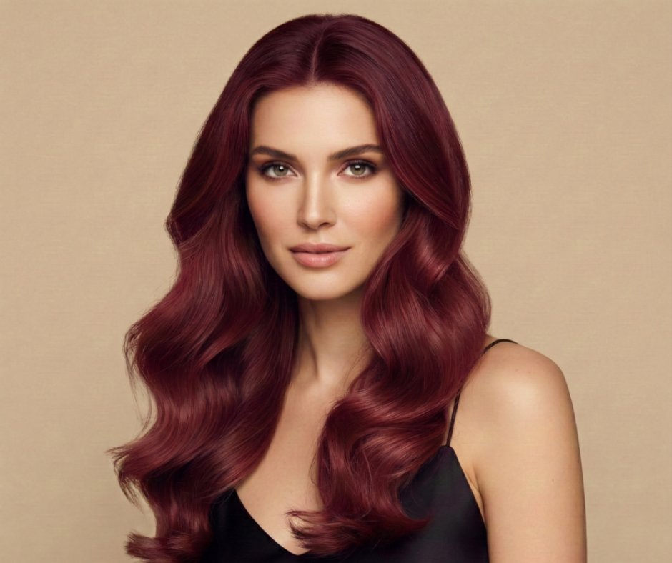 Machine-Tied Weft 18" 130g Pro Blend - #555 Akako by Martha Nicola