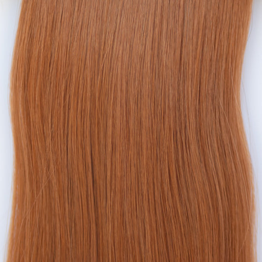 Genius (Micro) Weft 16" 60g Pro Blend Hair Extensions - #570 Sunset (aka Pumpkin Spice)