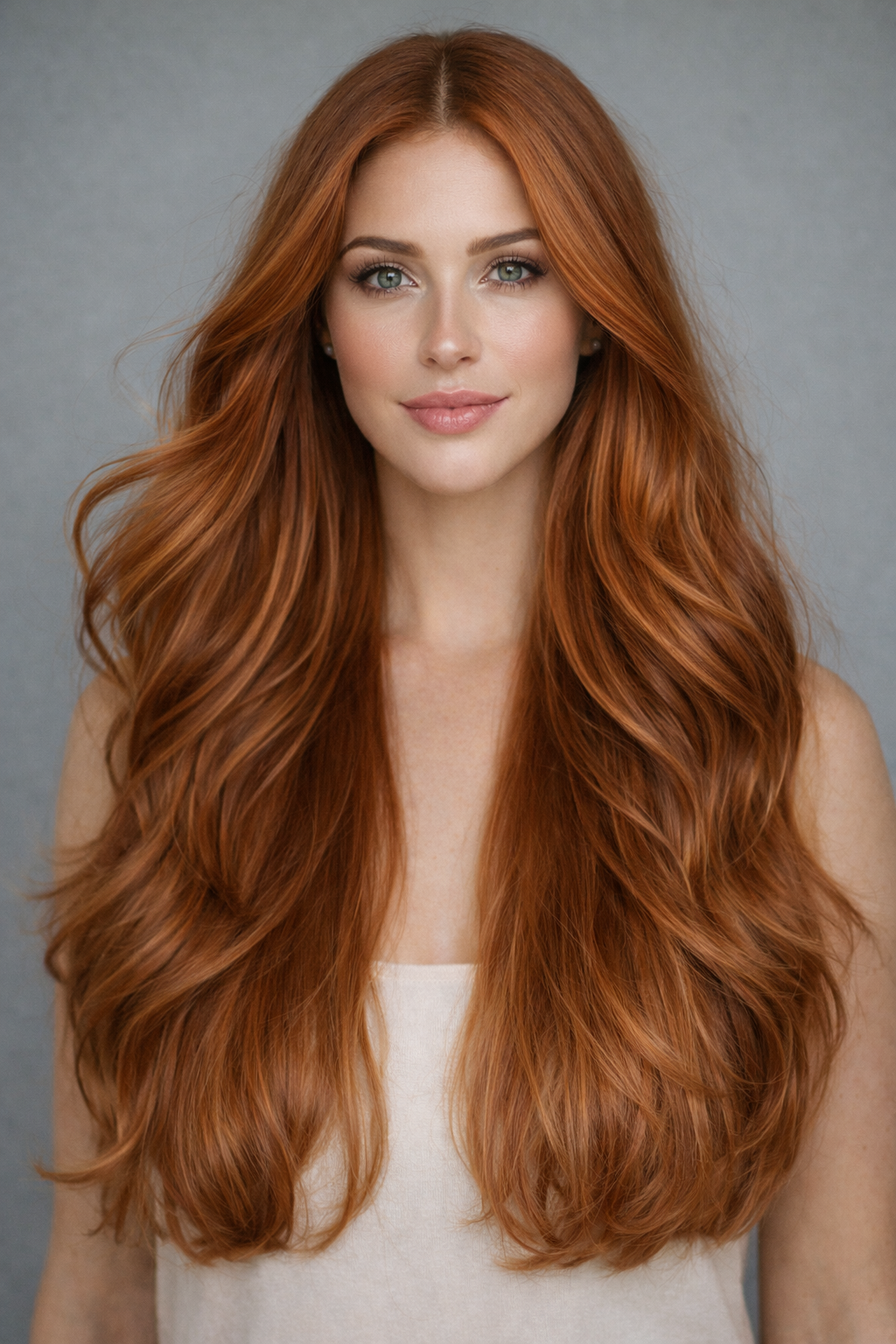 I-Tip 22" 25g Single Donor Virgin - #570 Sunset (aka Pumpkin Spice)