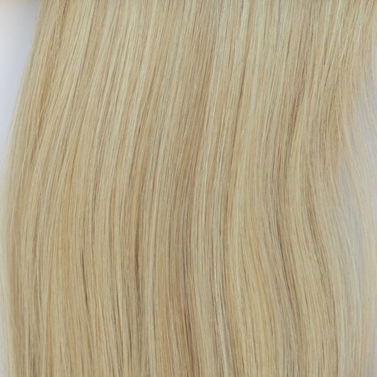 Butterfly Weft 16" 50g Pro Blend - #80/18/46 Summer Blonde (aka Piano Key White Truffle)