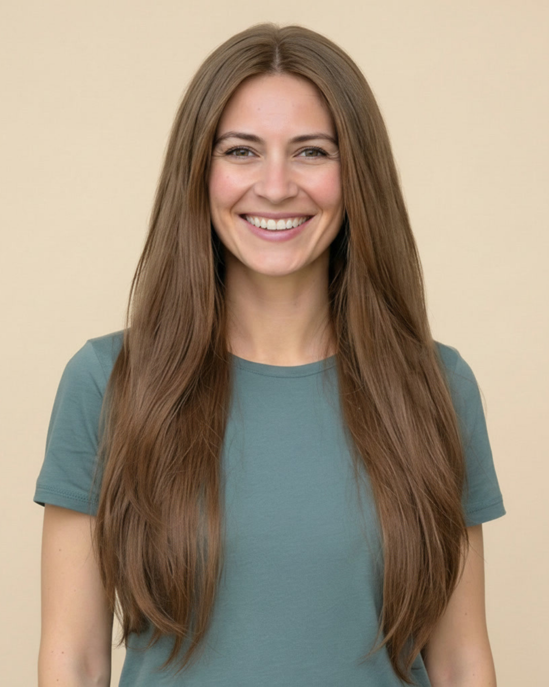 I-Tip 24" 25g Professional Hair Extensions - #8 Whiskey Brown (aka Ash Brown)