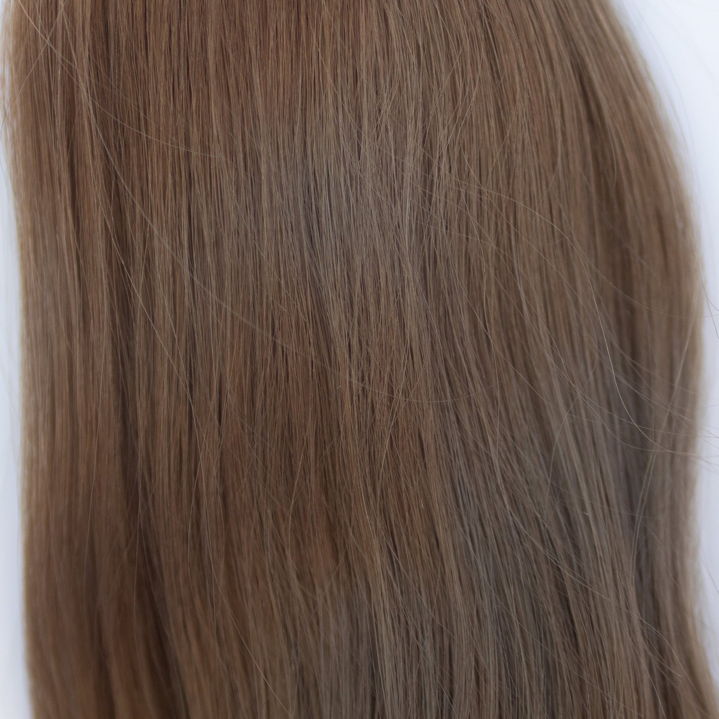 Genius (Micro) Weft 24" 94g Pro Blend Hair Extensions - #8 Whiskey Brown (aka Ash Brown)