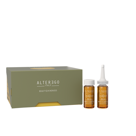 Alter Ego Italy CureEgo — Silk Oil Intensive Treatment - 12x10 ml / 12 x 0.33 oz — current manufacturer product photo — SKU 1032771
