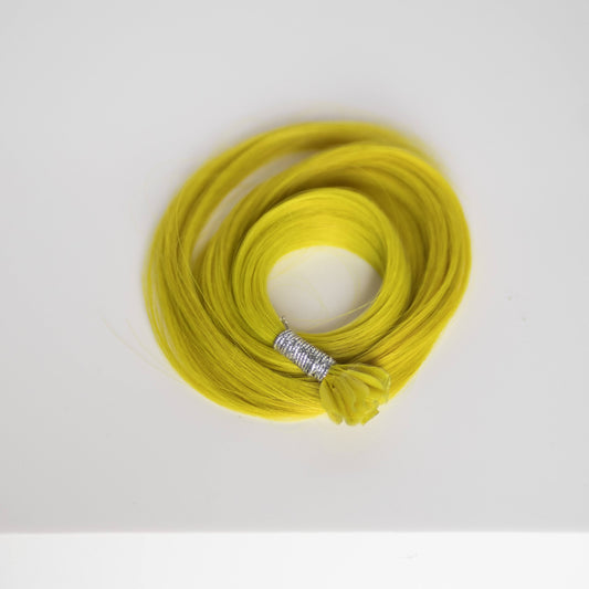 K-Tips 24” 10 grams (10 Pack) Professional Hair Extensions VIVIDS  #45/67 VIVID Yellow by Martha Nicola
