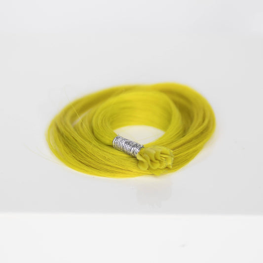K-Tips 24” 10 grams (10 Pack) Professional Hair Extensions VIVIDS  #45/67 VIVID Yellow by Martha Nicola