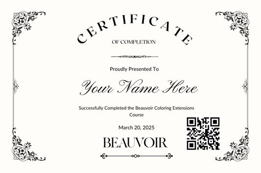 Straight Bead Online Sew-In Certification Course - ENGLISH VERSION