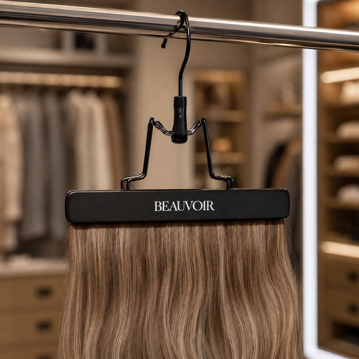Beauvoir Black Hangers — 5 Pack