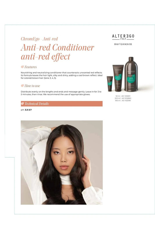 Alter Ego Italy ChromEgo — Anti-Red Conditioner / 50 ML / 1.69 oz