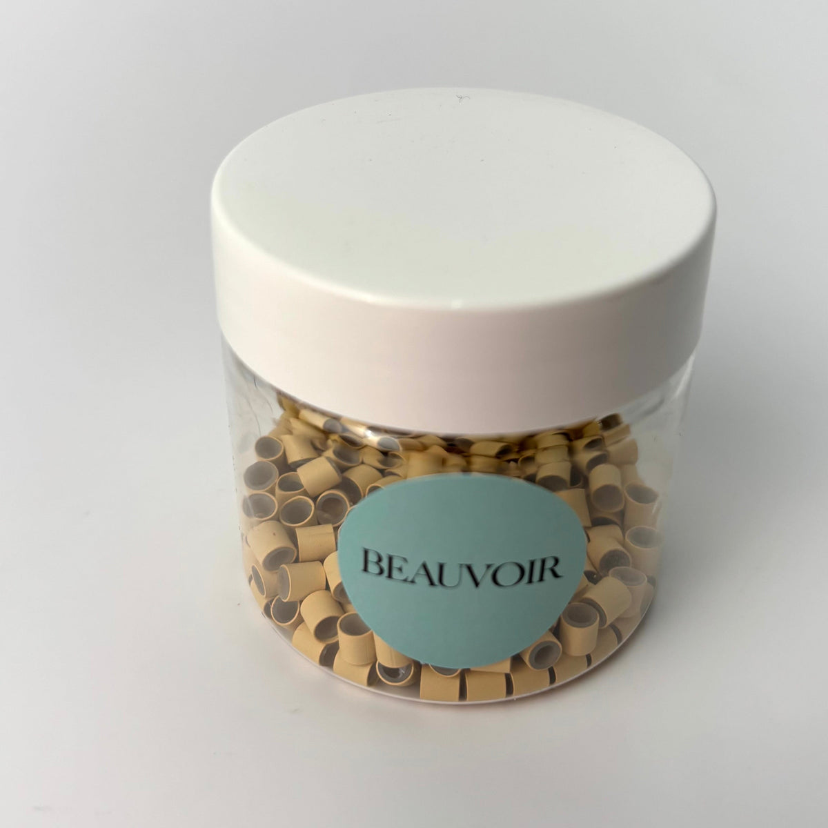 Copper Silicone Micro Ring Beads