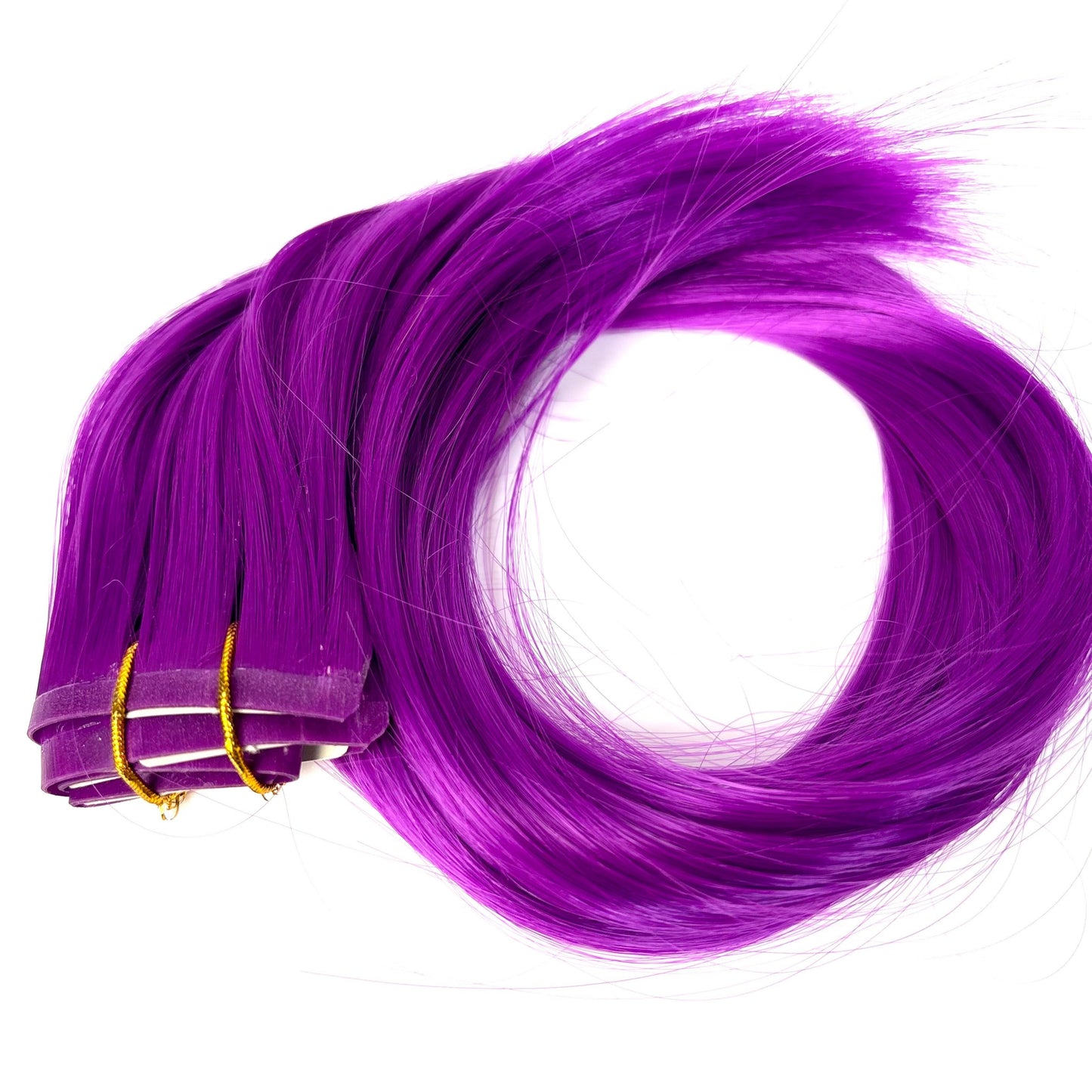 Synthetic Purple Highlight Clip-Ins