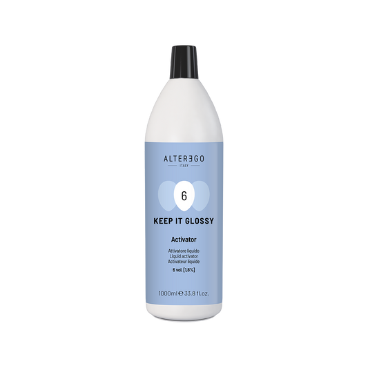 Alter Ego Italy Keep It Glossy — Activator 6 Vol. / 1000 ML / 33.81 oz — current manufacturer product photo — SKU 1088423