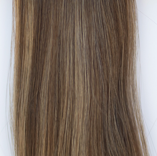 Nano-Tip 18" 25g Professional Hair Extensions - #512 Lone Star Brunette by Garyn Santos