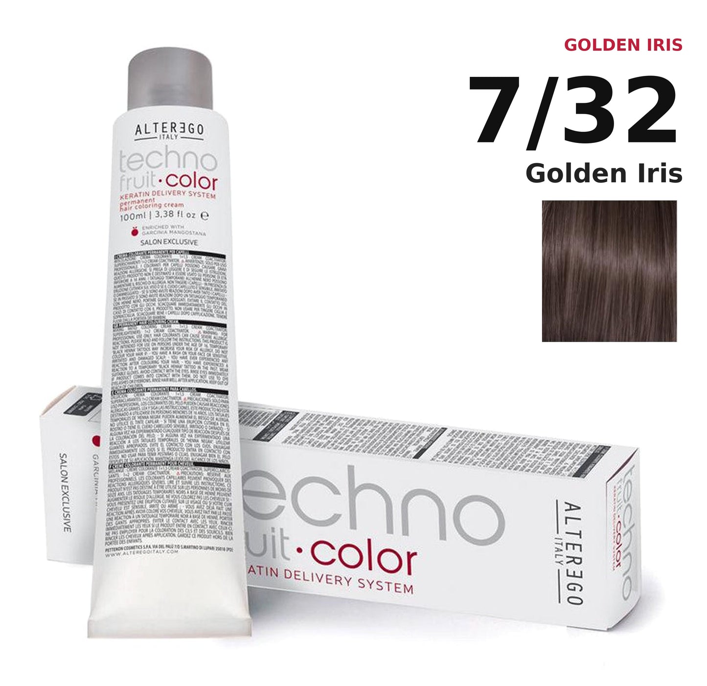 Alter Ego Italy Technofruit Color 7/32 Golden Iris hair color