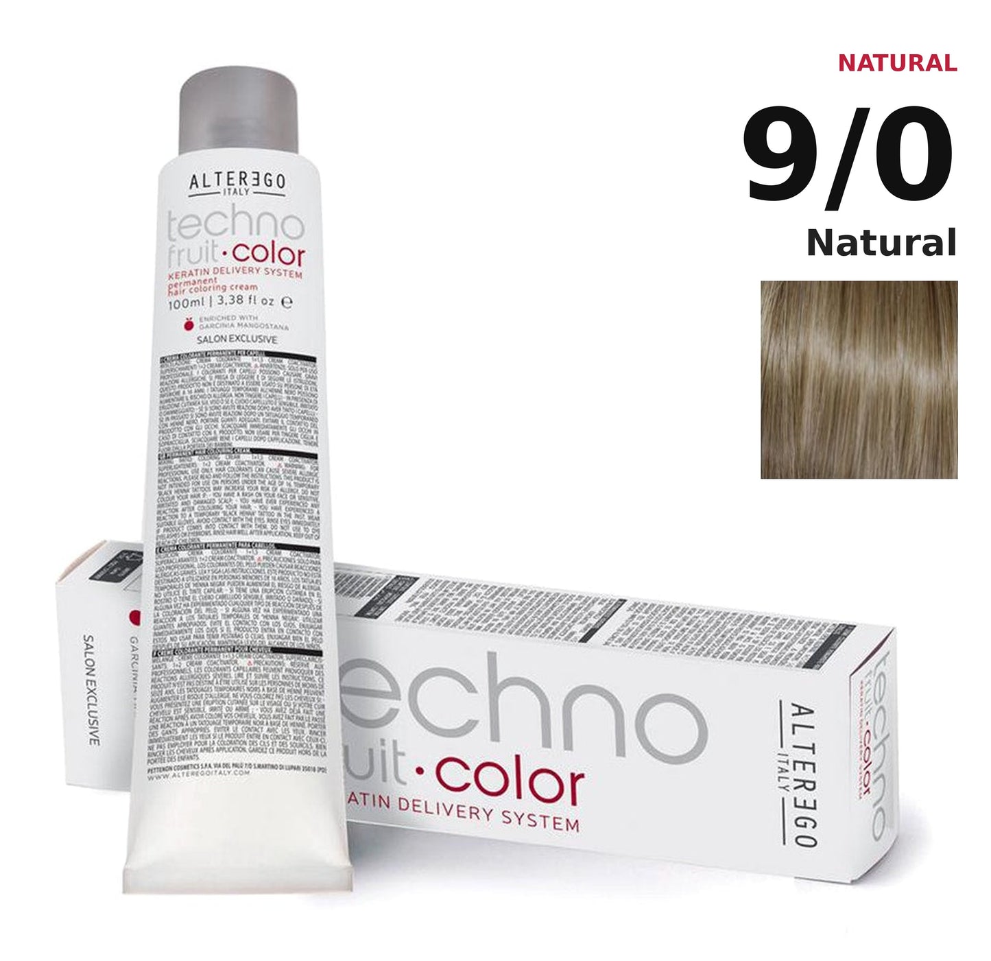 Alter Ego Italy Technofruit Color 9/0 Natural hair color