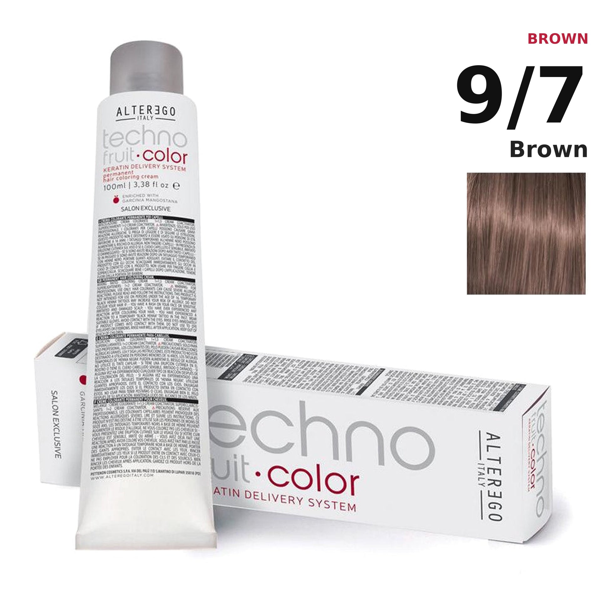 Alter Ego Italy Technofruit Color 9/7 Brown hair color