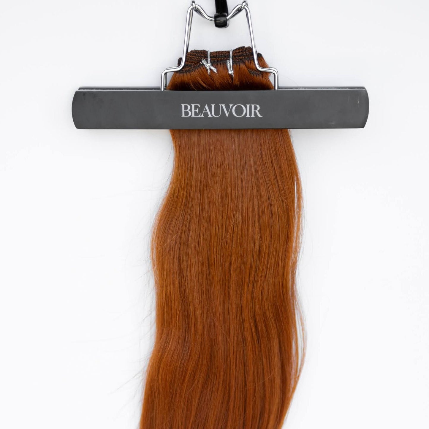 Machine-Tied Weft 28" 180g Single Donor Virgin - #570 Sunset (aka Pumpkin Spice)