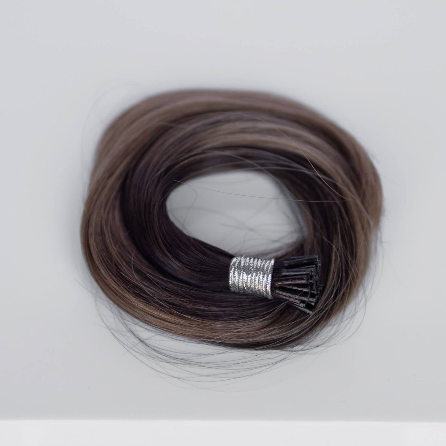 I-Tip 22" 25g Single Donor Virgin - #8 Whisky Brown (aka Ash Brown)
