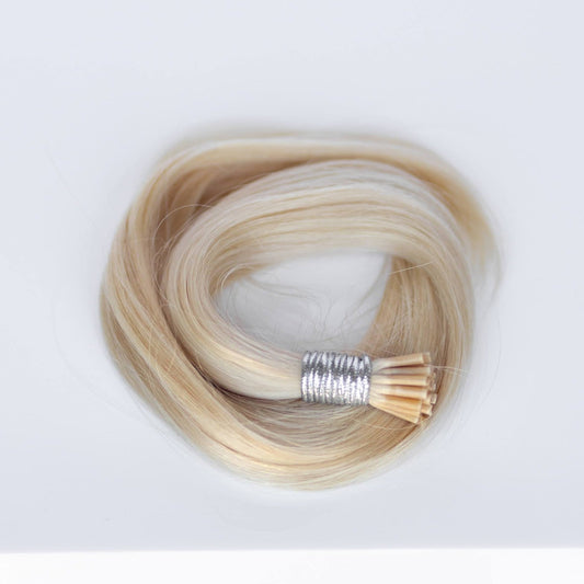 I-Tip 18" 25g Professional Hair Extensions - Ash Blonde #60