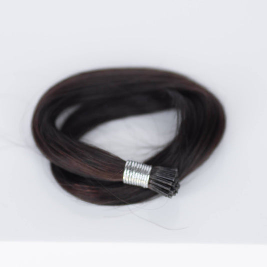 I-Tip 18" 25g Professional Hair Extensions - #2 Dark Chocolate (aka Dark Brown)