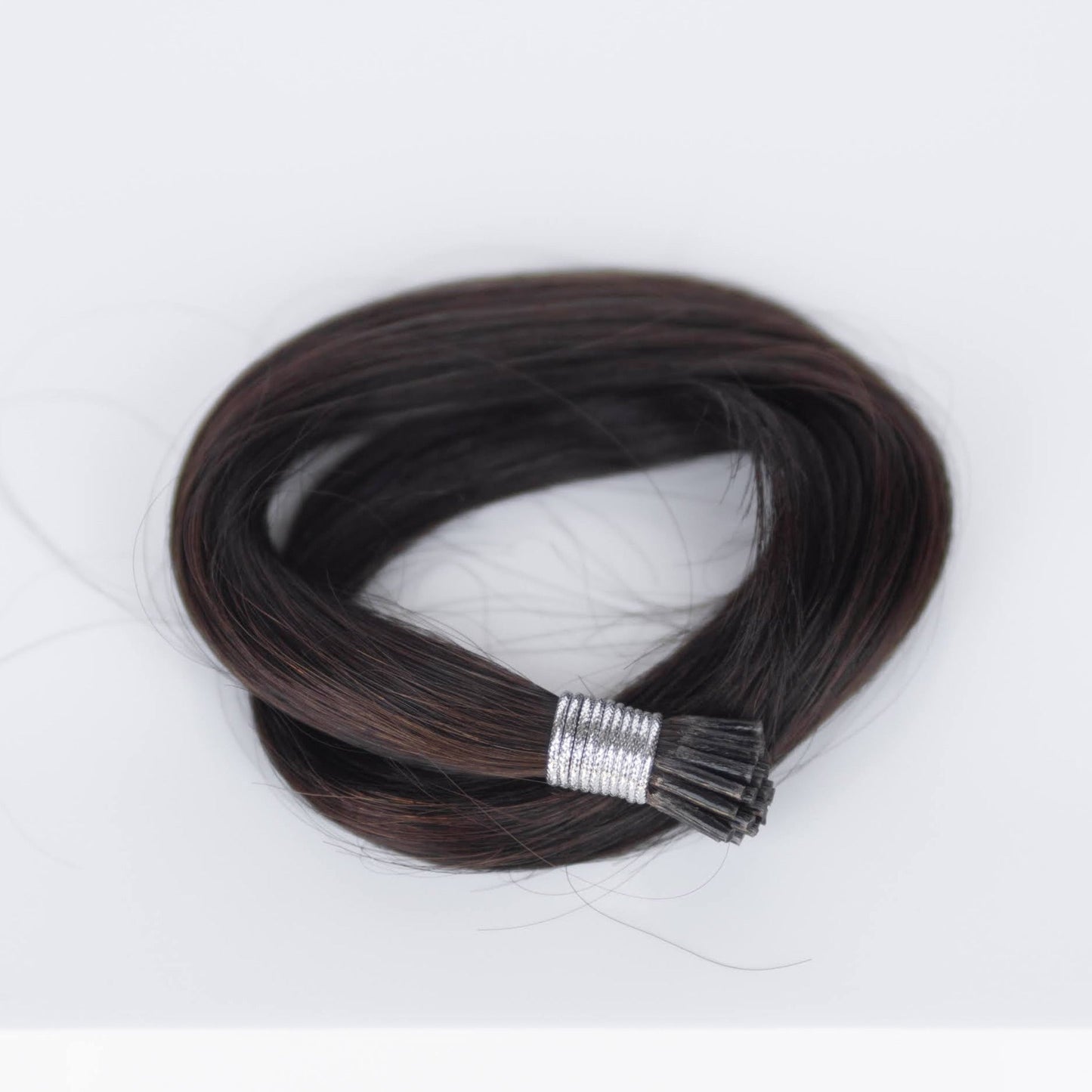 I-Tip 16" 25g Professional Hair Extensions - #2 Dark Chocolate (aka Dark Brown)