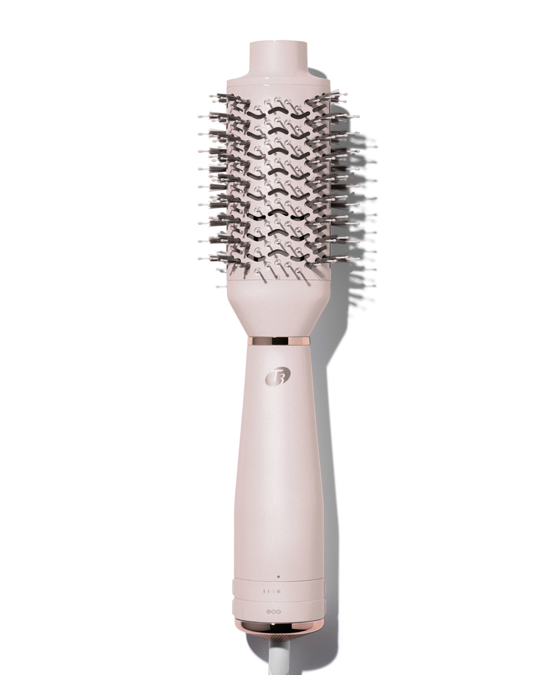 T3 AireBrush One-Step Smoothing and Volumizing Hair Dryer Brush - Satin Blush/Rose Gold