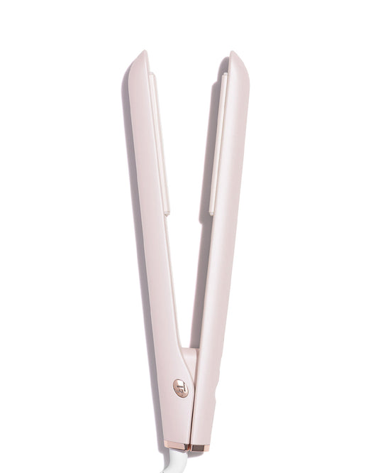 T3 SinglePass StyleMax Professional 1" Flat Iron with Automated Heat - Satin Blush/Rose Gold