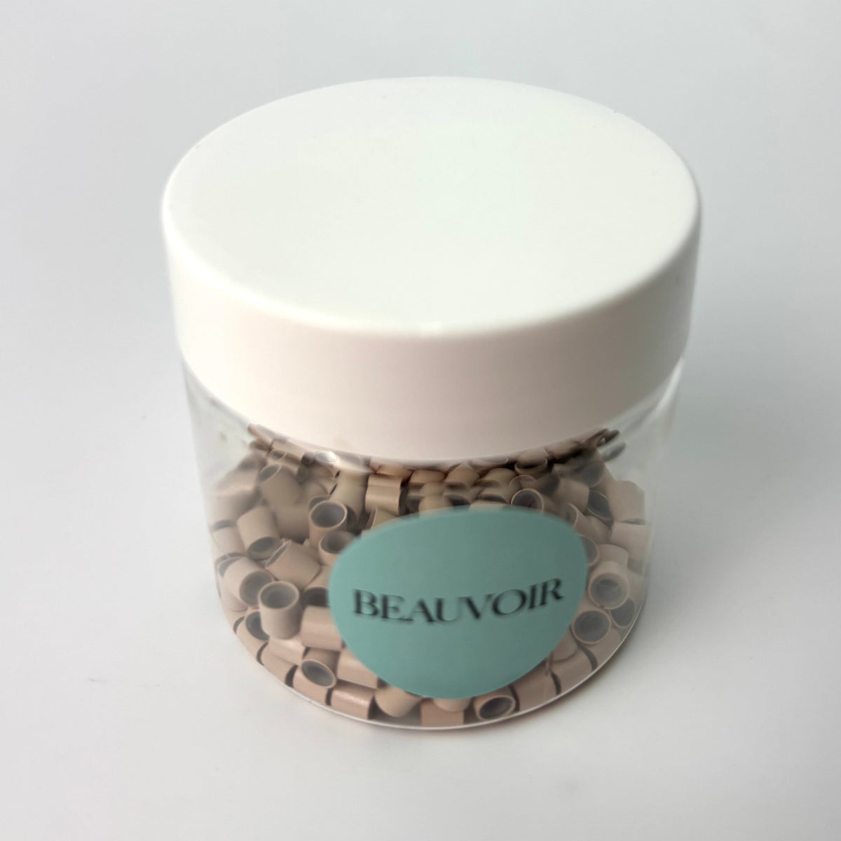 Copper Silicone Micro Ring Beads