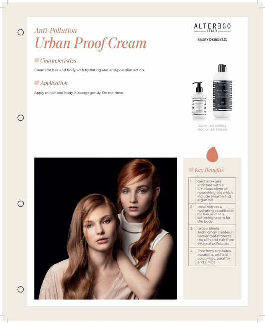 Alter Ego Italy Urban Proof — Urban Proof Cream / 250 ML / 8.45 oz