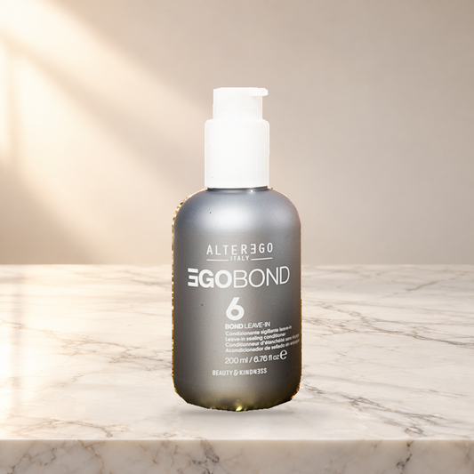 Alter Ego Italy EgoBond — Leave-In Sealing Conditioner (Step 6) - 200 ML / 6.76 oz — product photo on marble countertop
