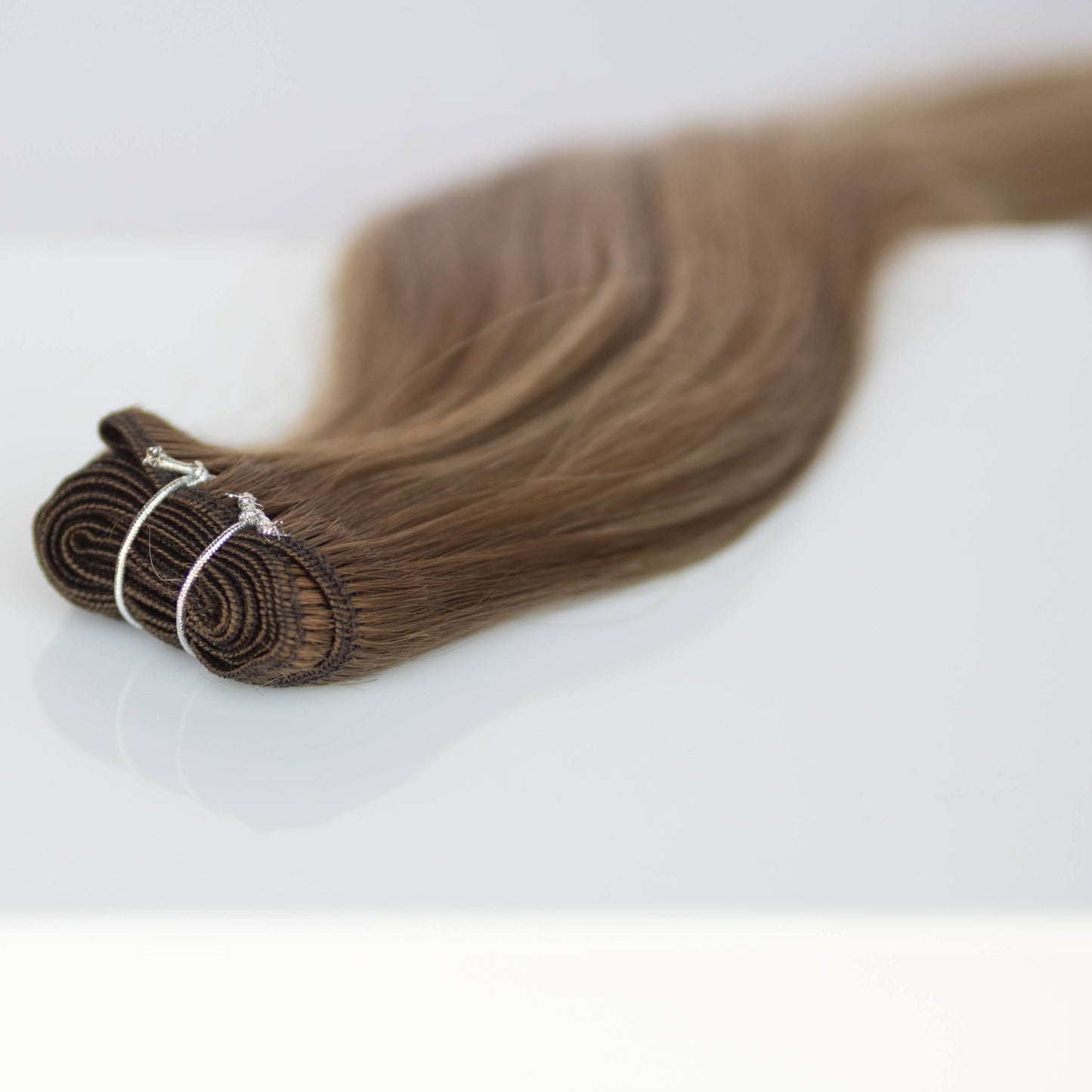 Machine-Tied Weft 20" 145g Pro Blend Hair Extensions - #007 Toasted Blonde by Garyn Santos