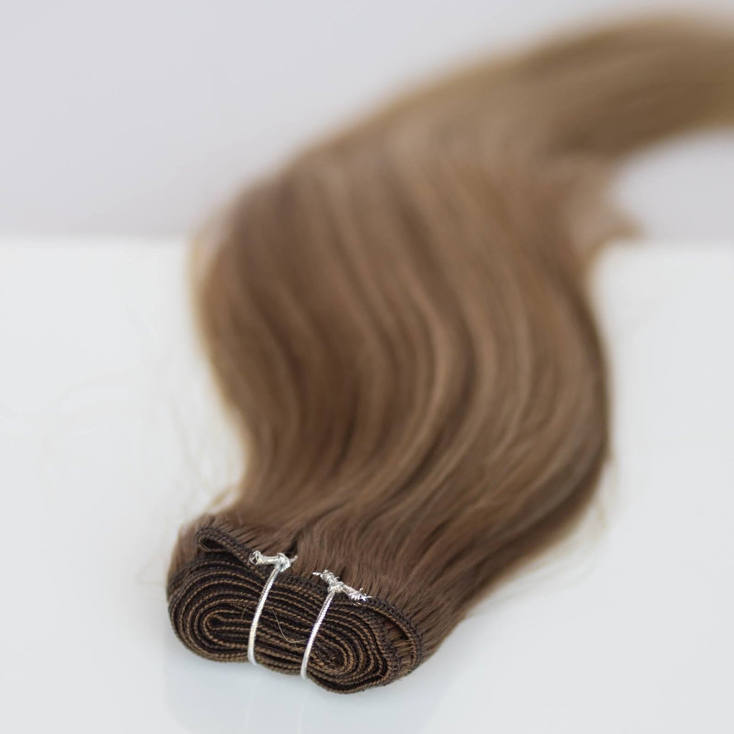 Machine-Tied Weft 24" 170g Pro Blend Hair Extensions - #007 Toasted Blonde by Garyn Santos