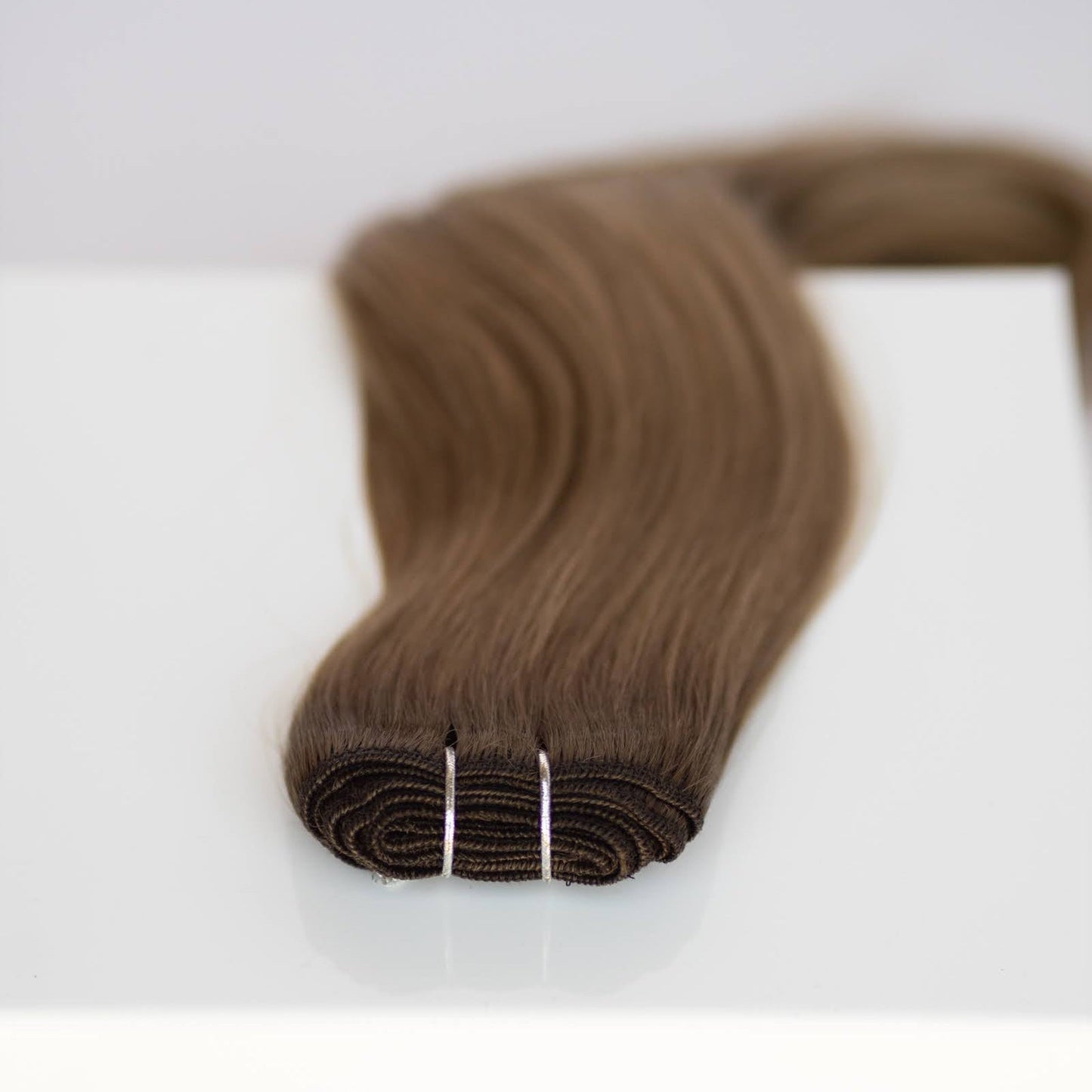 Machine-Tied Weft 16" 120g Pro Blend Hair Extensions - #45/66 Chloé