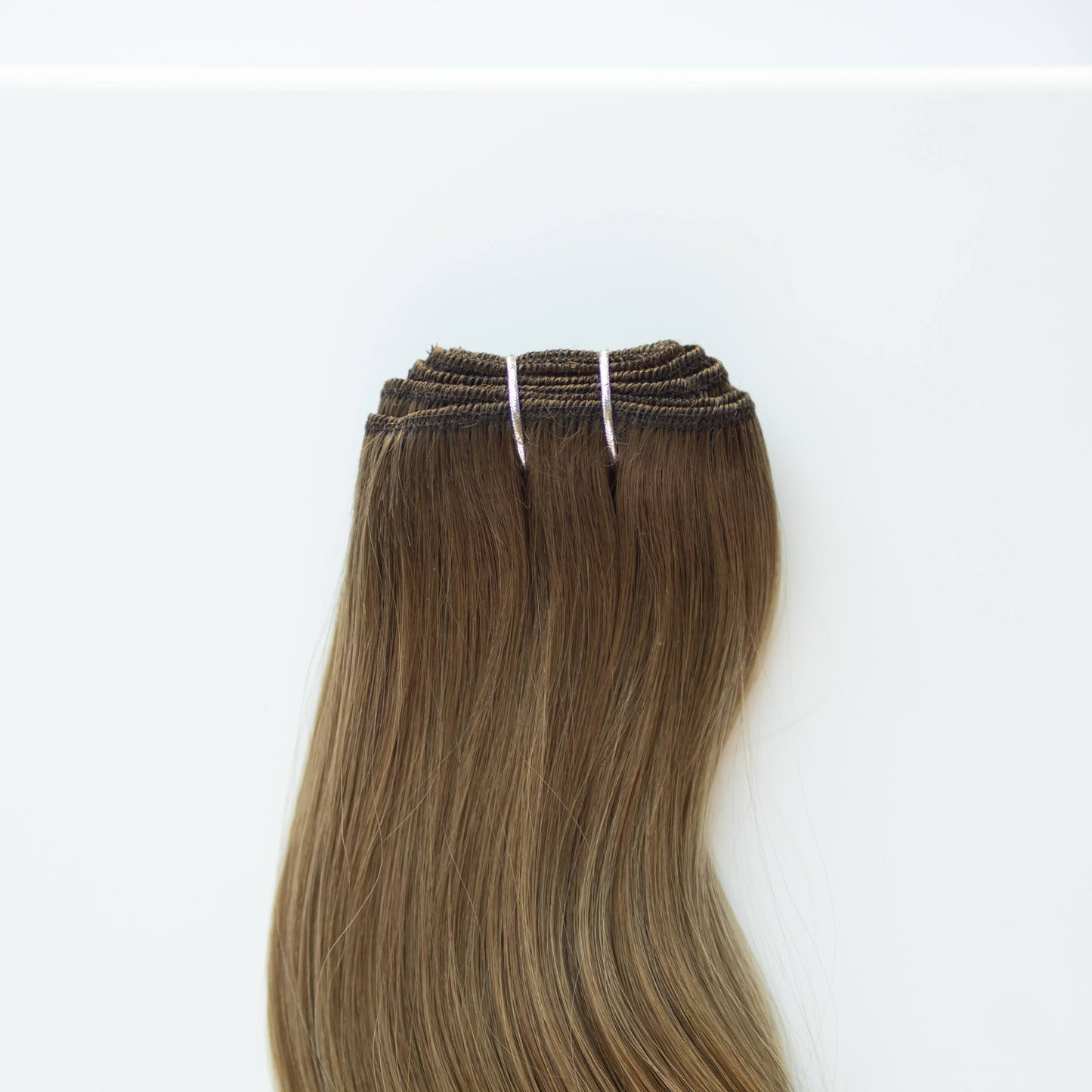 Machine-Tied Weft 16" 120g Pro Blend Hair Extensions - #45/66 Chloé