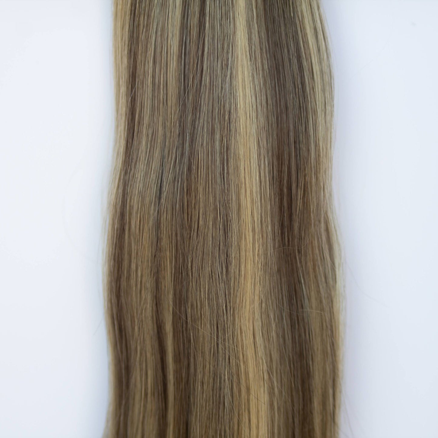 Machine-Tied Weft 24" 170g Single Donor Virgin - #4/27 Chocolate Brulé (aka Highlight Chocolate Brown)