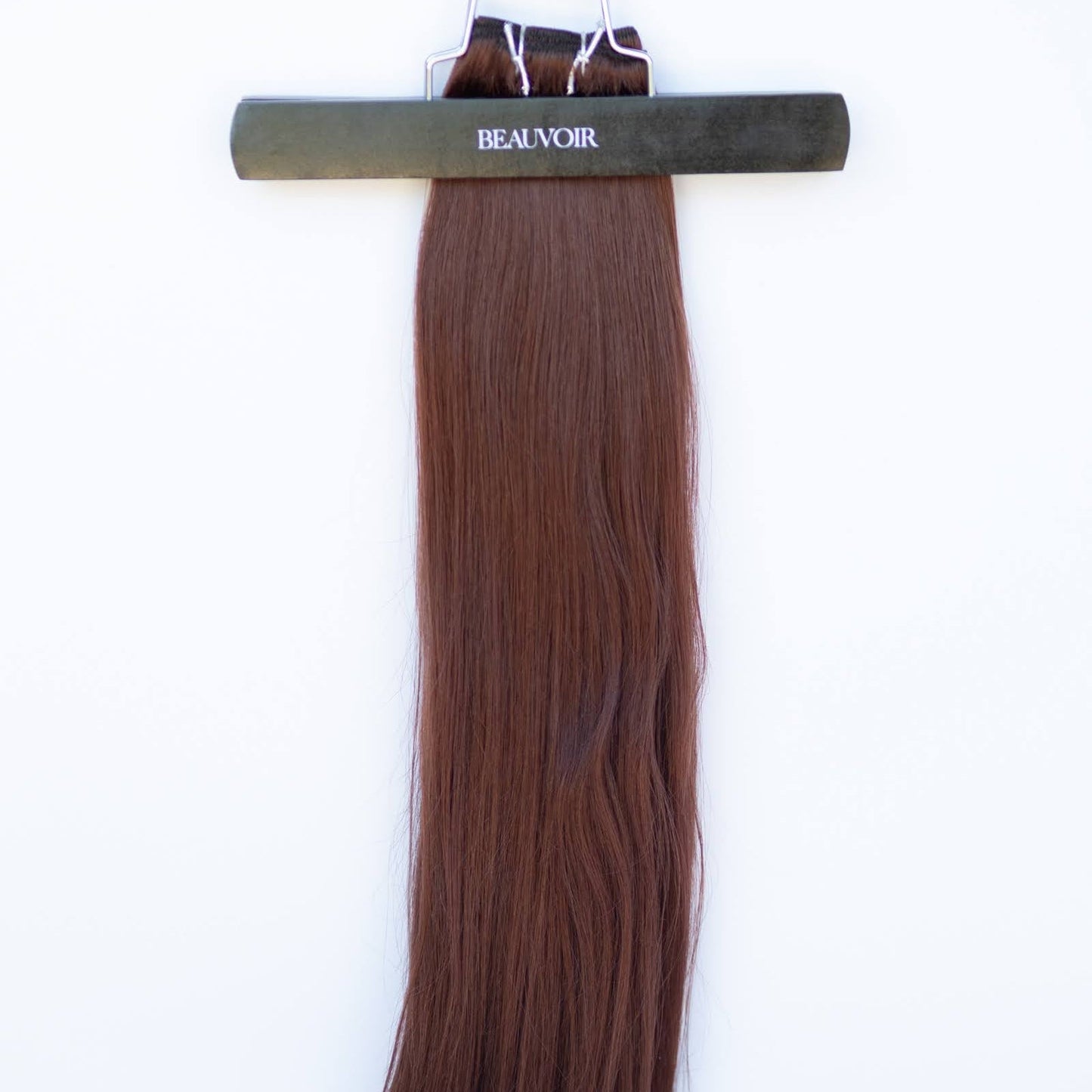 Machine-Tied Weft 18" 130g Pro Blend - #550 Rouge (aka Cinnamon Mocha)