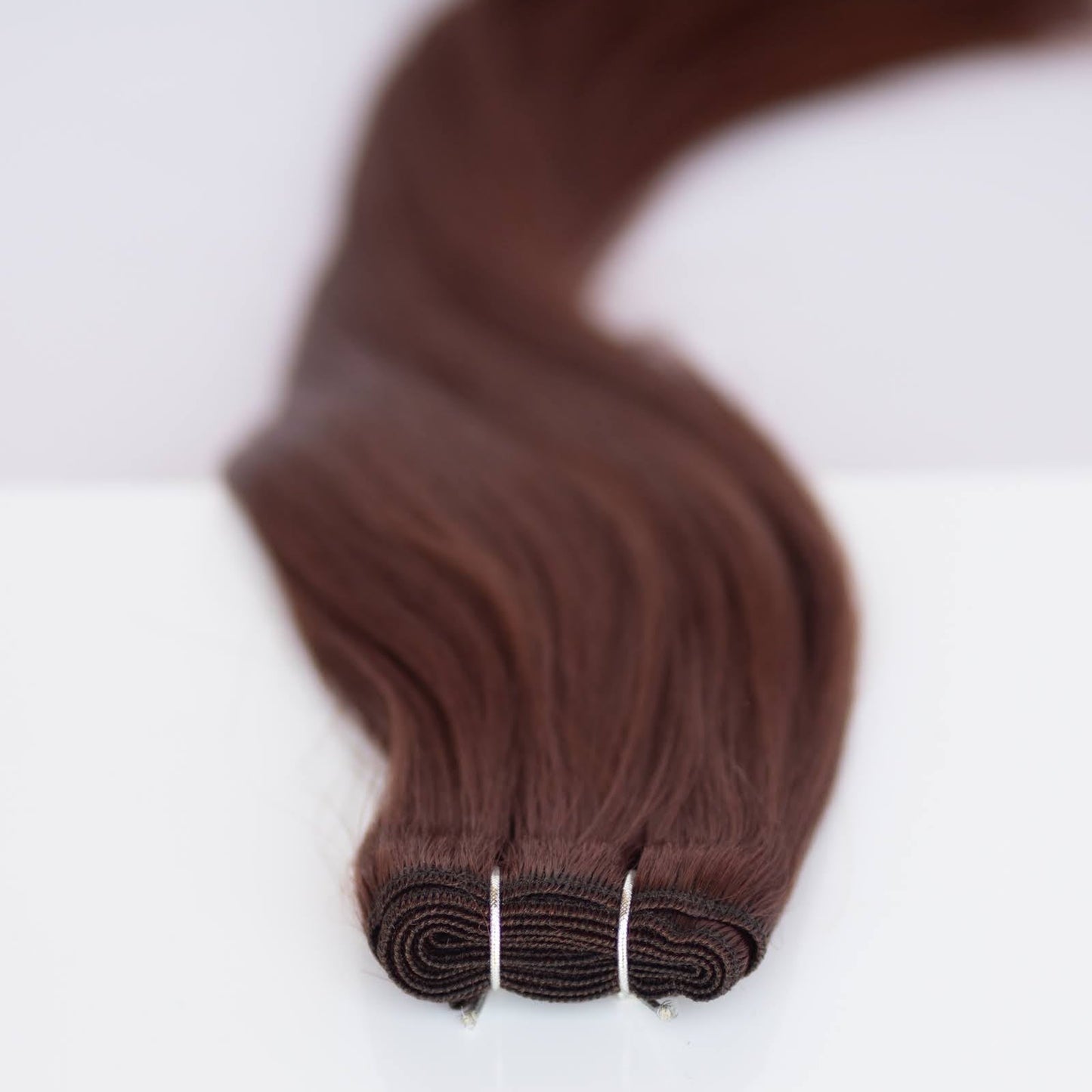 Machine-Tied Weft 24" 170g Pro Blend Hair Extensions - #550 Rouge (aka Cinnamon Mocha)