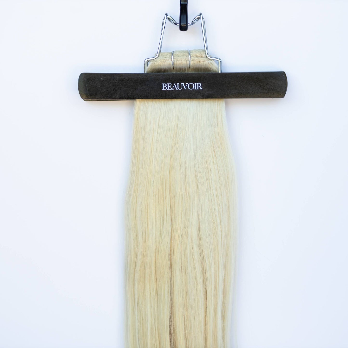 Machine-Tied Weft 24" 170g Pro Blend Hair Extensions - #60 Classic Blonde (aka Ash Blonde)