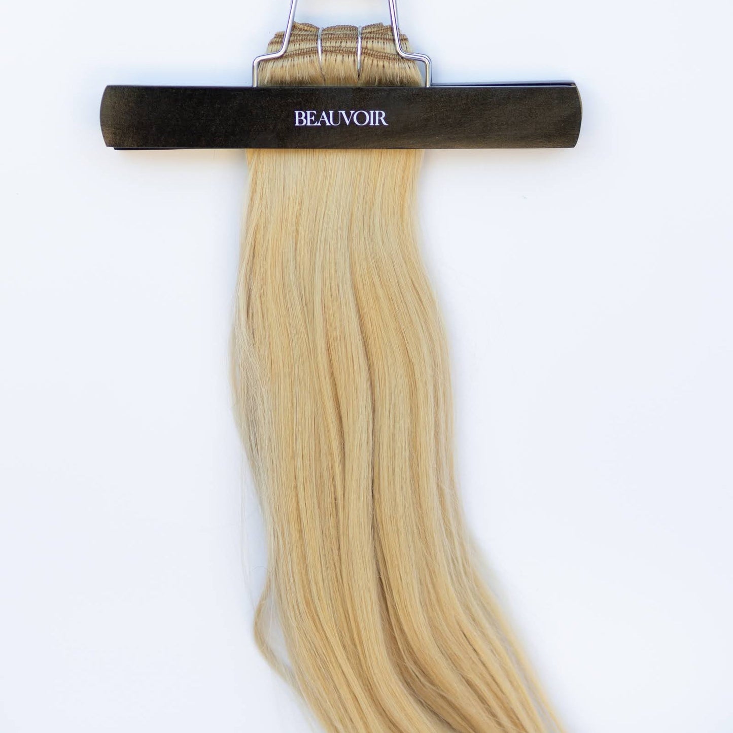 Machine-Tied Weft 22" 160g Pro Blend Hair Extensions - #22 Southern Belle Blonde (aka Light Ash Blonde)