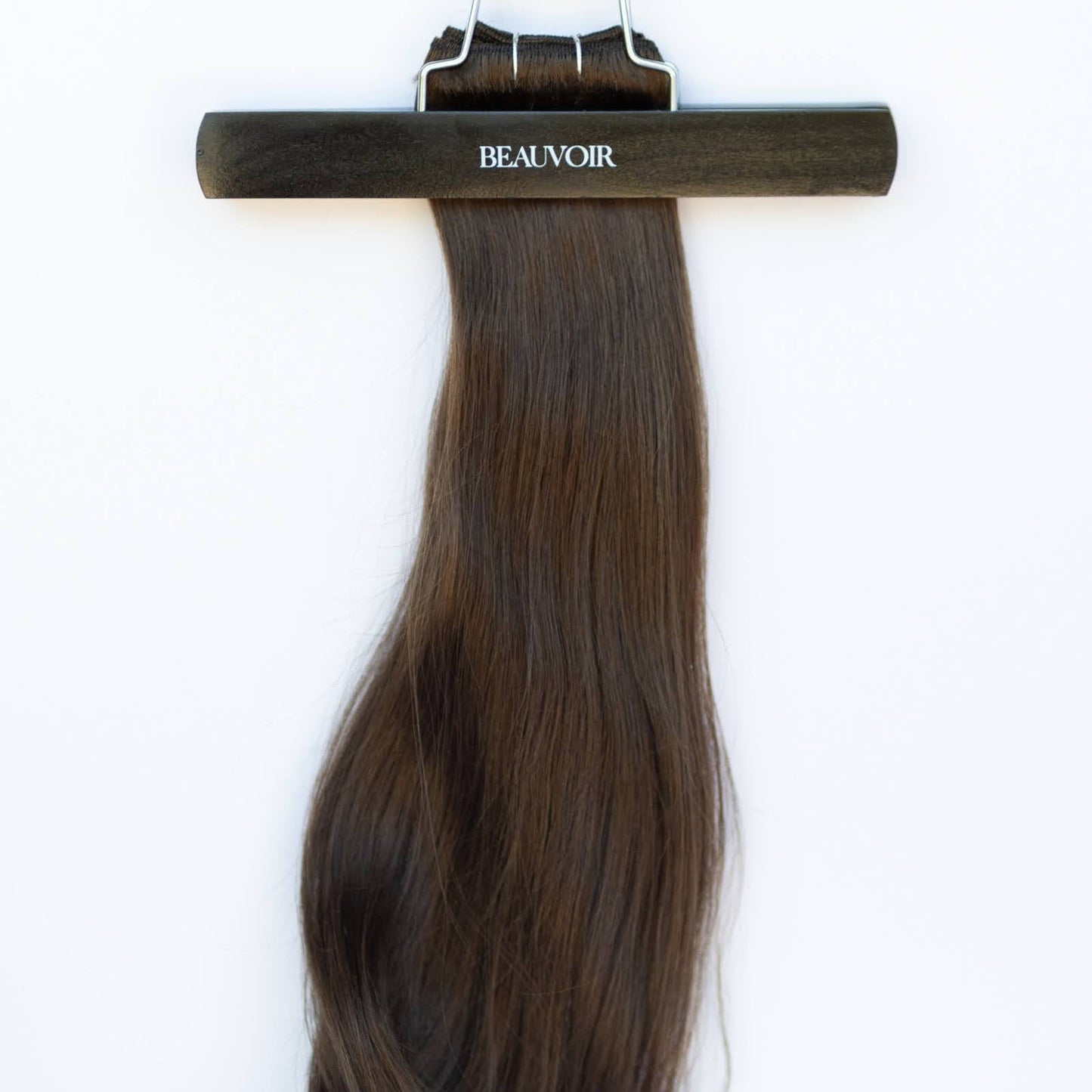 Machine-Tied Weft 22" 160g Pro Blend Hair Extensions - #2 Dark Chocolate (aka Dark Brown)